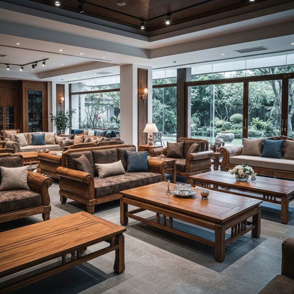 Premium wooden furniture collection