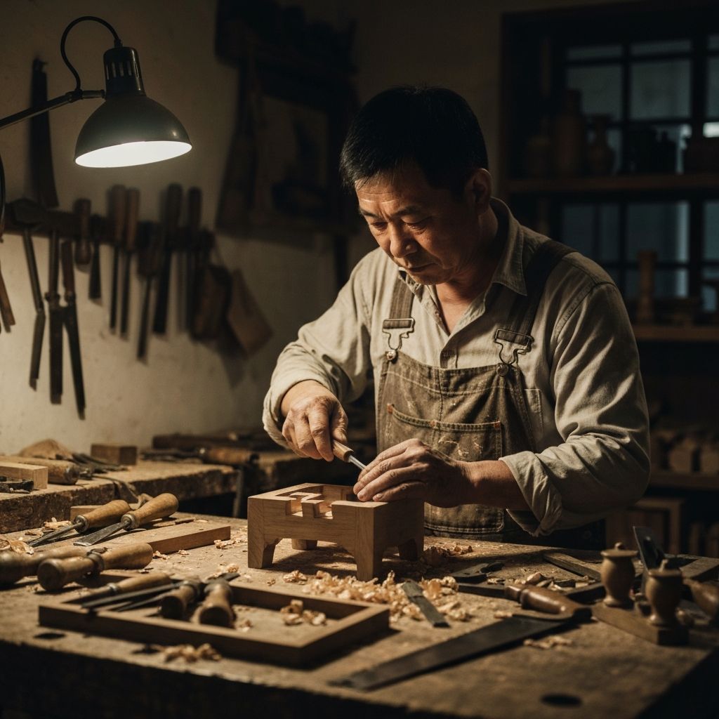 Craftsman at work